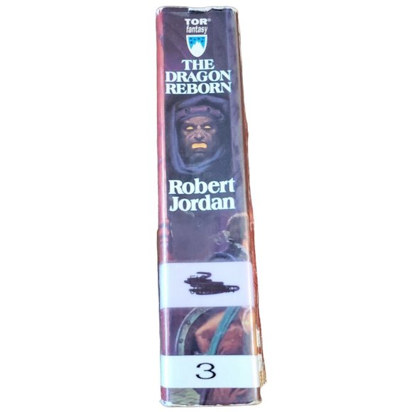 Wheel Of Time #3 The Dragon Reborn Robert Jordan Mass Market Paperback 1st Ed. - Picture 3 of 9